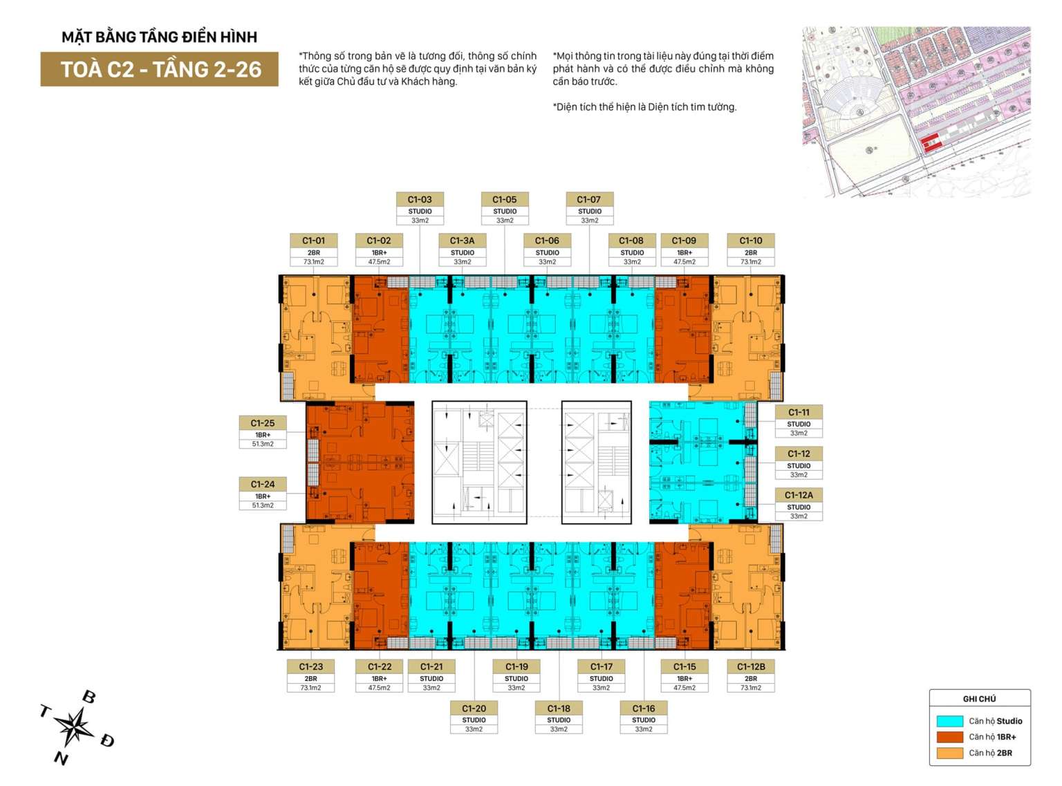 Mat-bang-tang-dien-hinh-Toa-C1-Tang-2-den-Tang-26-du-an-Sun-Centro-Town-khu-do-thi-Sun-Elite-City