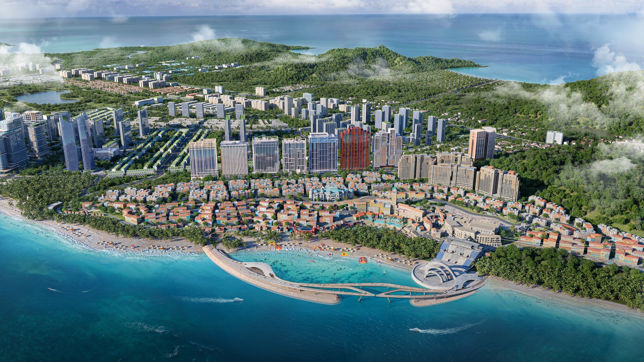 Phoi canh the sunset phu quoc