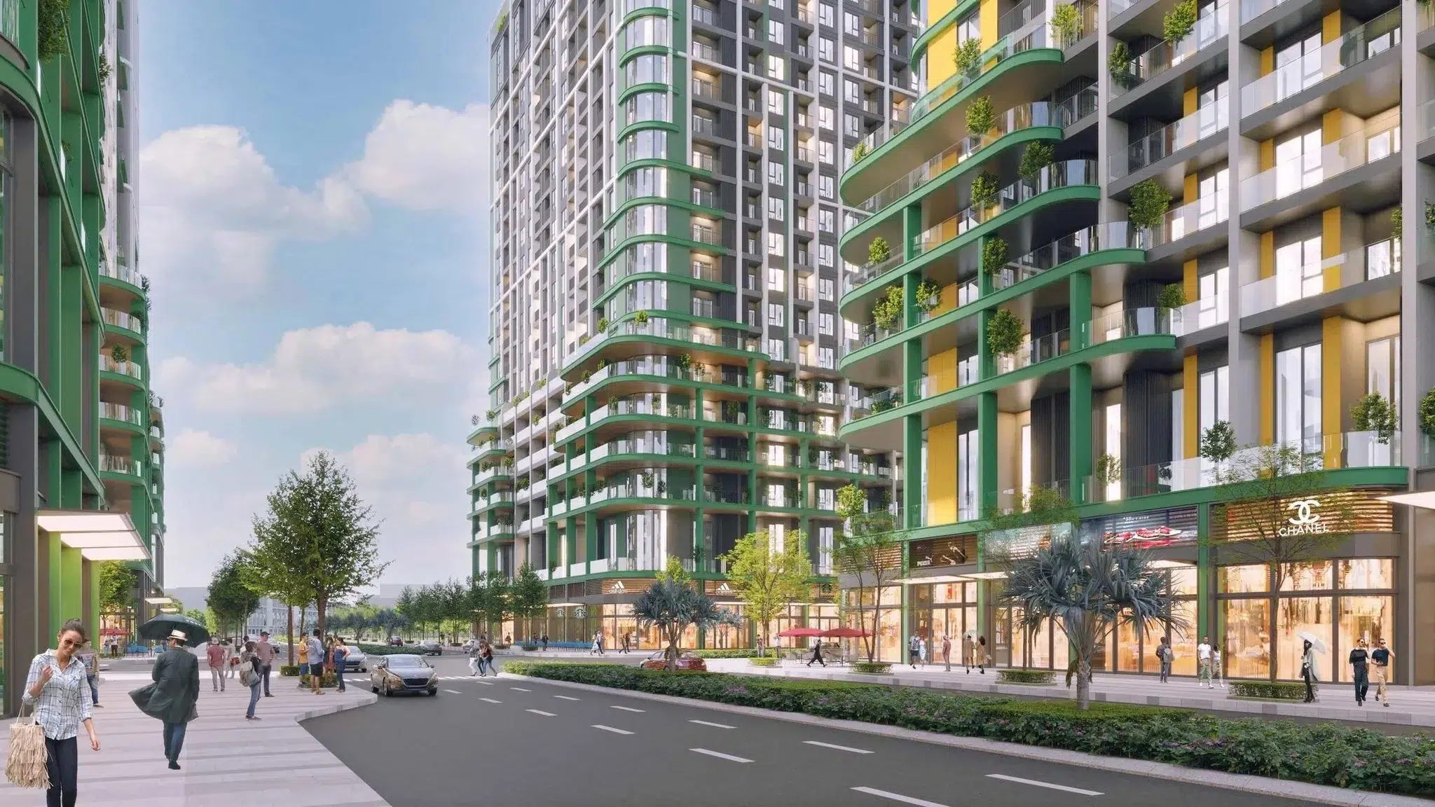 Phoi canh du an fours tower da nang sungroup