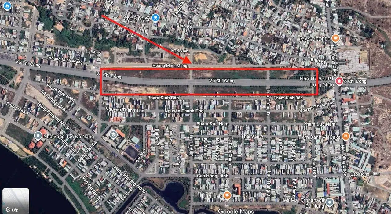 Vi tri dat nen vo chi cong sungroup