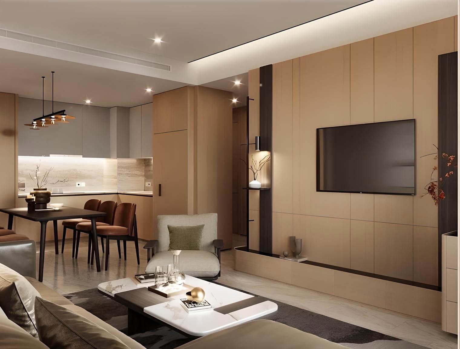 Noi that phong khach can ho sun feliza suites
