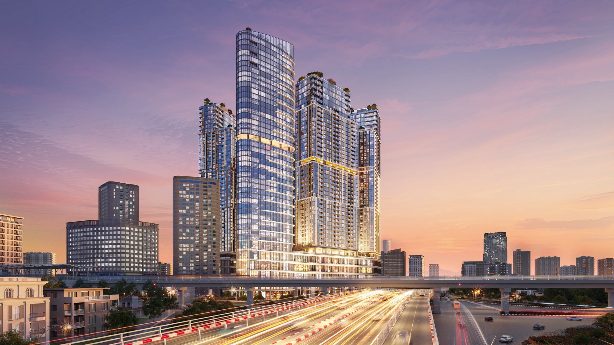 Phoi canh du an sun feliza suites